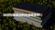 深圳托福培训机构选哪家好