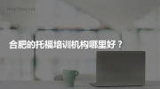 合肥的托福培训机构哪里好？